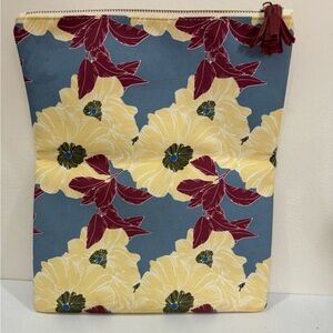 Rachel Pally Clutch Canvas Travel Cosmetics Bag w Retail Bag